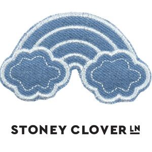 Stoney Clover Lane Puffy Nylon Rainbow Patch